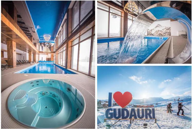 Crystal Deluxe, Four Seasons F2, New Gudauri Lejlighed Eksteriør billede